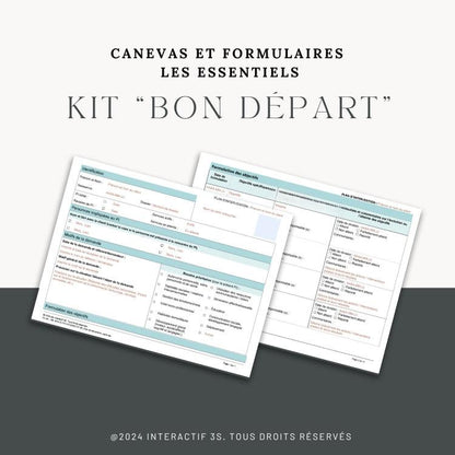 Kit "Bon départ" pour éducateur/trice spécialisé(e).